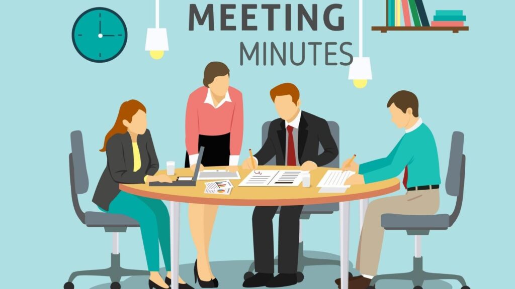मिनट्स ऑफ मीटिंग